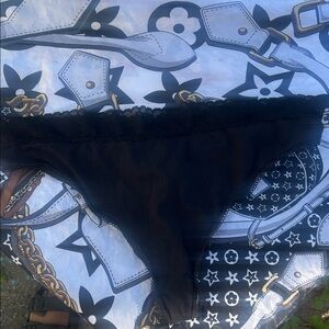 Savage X Fenty Black Lace Panties